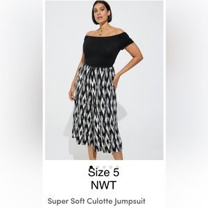 Super soft culotte jumpsuit